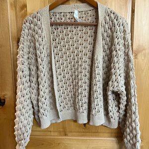 Dreamers crocheted style cami/ sweater